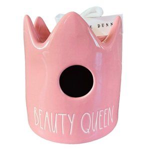 Rae Dunn Beauty Queen Birdhouse Pink
